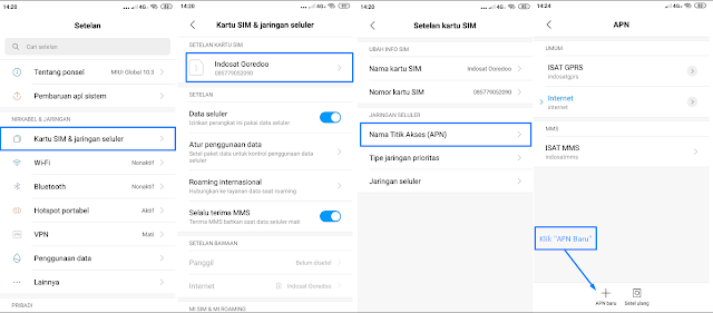 access point name indosat