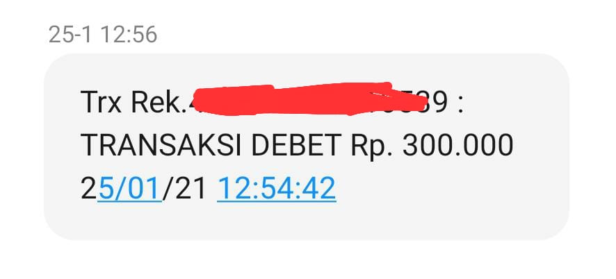 apa itu transaksi debet di rekening bri