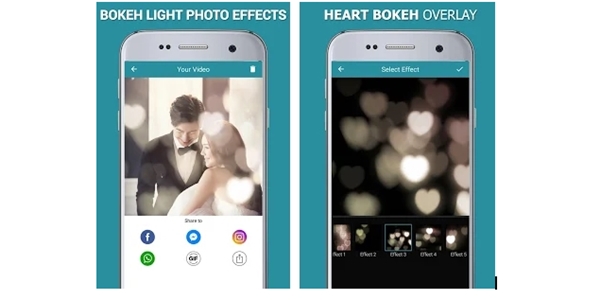 Aplikasi Bokeh Light Effect