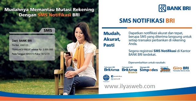 cara berhenti layanan sms notifikasi bri