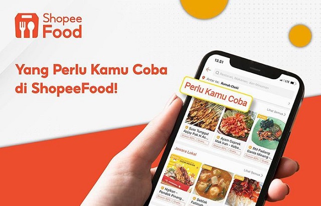 cara daftar shopee food resto