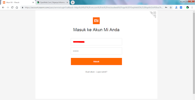 cara melacak hp xiaomi yang hilang dalam keadaan mati