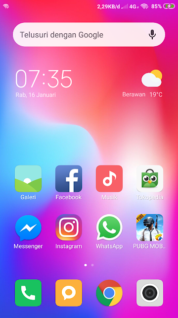 Tampilan Kecepatan Internet di Xiaomi Redmi 4X Tampilan Kecepatan Internet di Xiaomi Redmi 4X