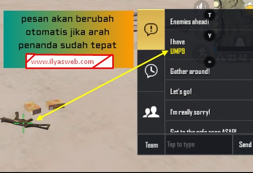 Cara Cepat Menandai Lokasi Barang di Game PUBG Mobile