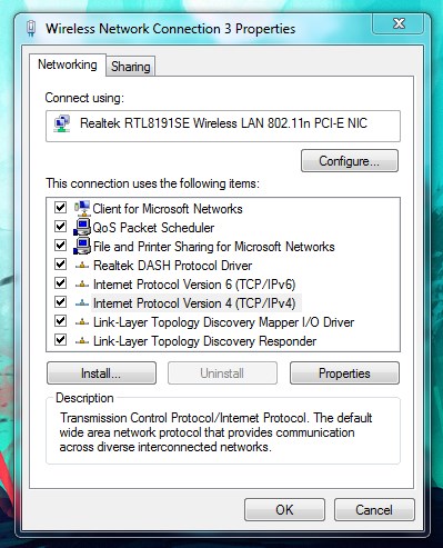 cara mengatasi laptop tidak bisa konek internet windows 7