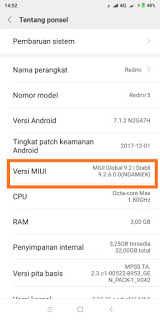 Xiaomi Redmi 5 Lemot
