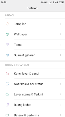 cara mengatur waktu mati layar xiaomi