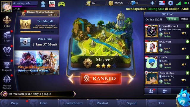 Cara Melihat Skor Kredit Mobile Legends