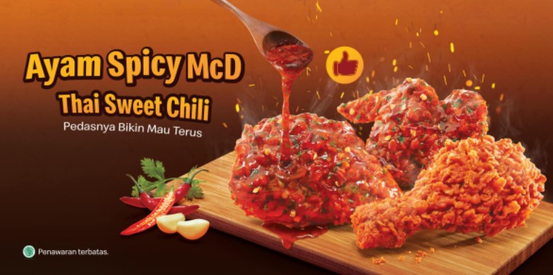 contoh iklan ayam spicy mcd