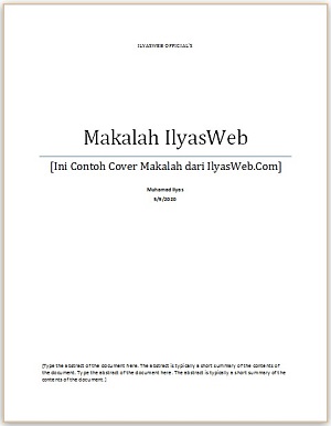 cover makalah