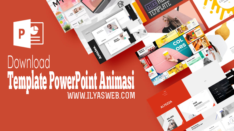 12 Template Keren PowerPoint Efek Animasi Gratis Ilyasweb