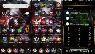 Download Tema Mobile Legends Xiaomi Tembus Semua Aplikasi