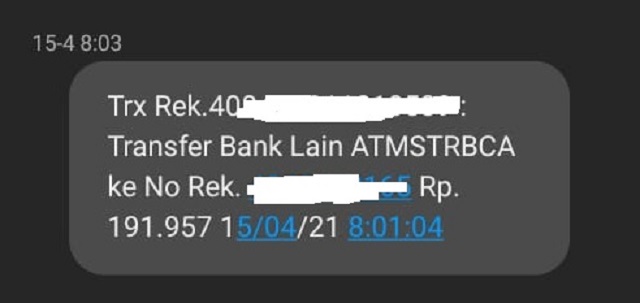 kenapa notifikasi sms banking bri tidak masuk