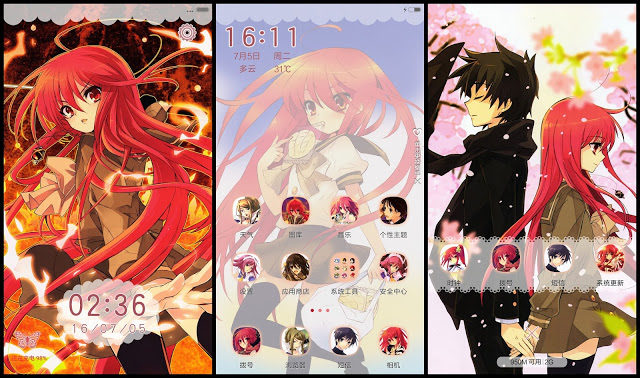 tema anime android