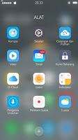 Tema ColorOS iOS Flat