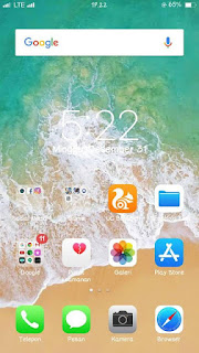 Tema iOS 11 for Oppo A37