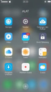 Tema ColorOS - iOS Flat for Oppo