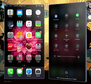 Tema iOS Kombinasi Oppo F1s dan Oppo A37 (OS Lollipop)