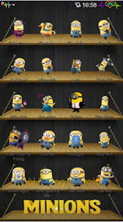 Tema Minions Android untuk Oppo