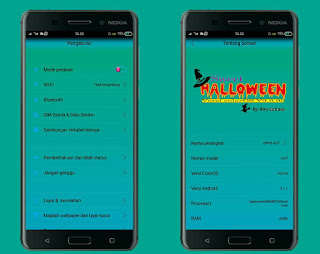 Tema Oppo Sweet Halloween