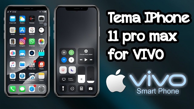 tema iphone 11 untuk vivo