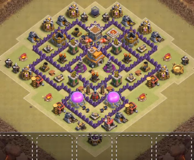 th7 war base coc