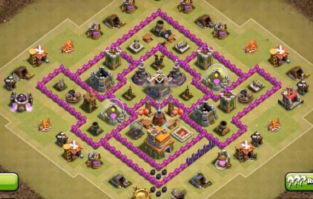 war base coc th 7